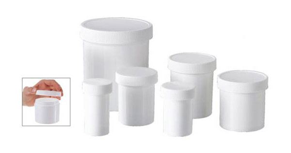 Plastic Ointment Jars